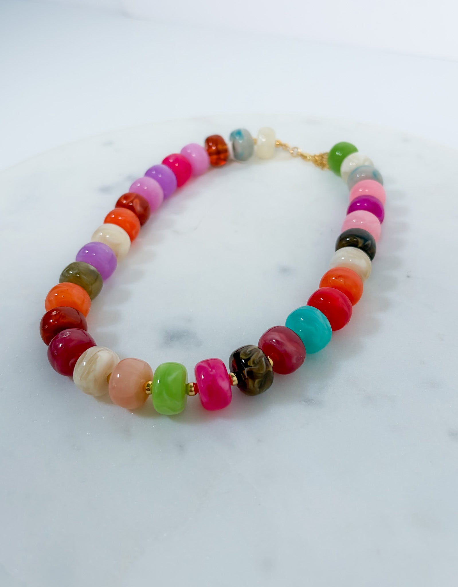 Taylor Multi Bead Necklace