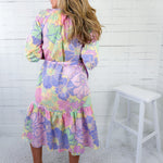 Taylor Pastel Floral Maxi Dress Karlie