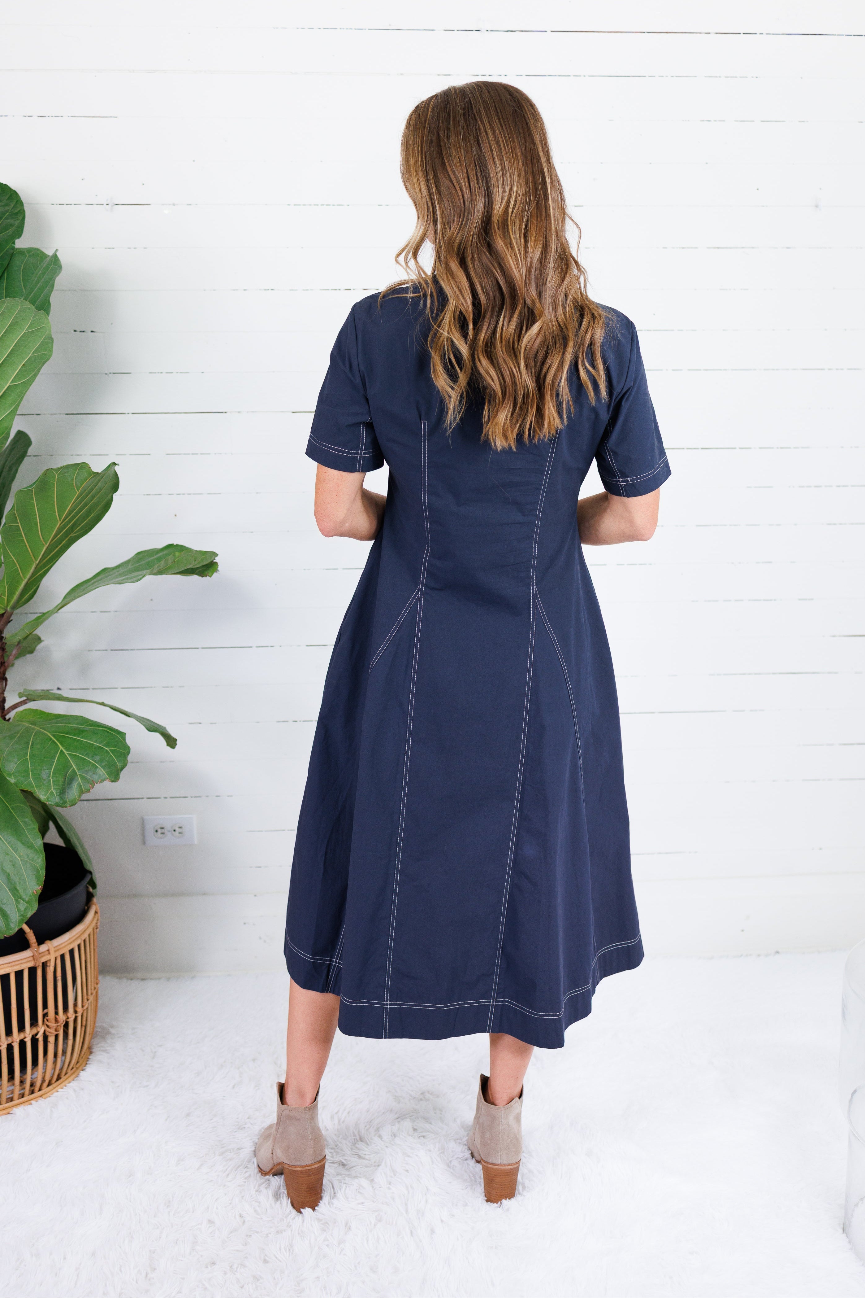 Teaghan Midnight Blue Maxi Dress Eesome
