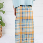 Tiffany Harvest Plaid Maxi Skirt Briton Court
