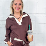 Tifton Brown Scuba Top Entro