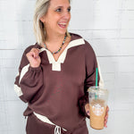 Tifton Brown Scuba Top Entro