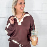 Tifton Brown Scuba Top Entro
