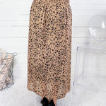 Tillman Sparkle Leopard Maxi Skirt Molly Bracken