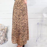 Tillman Sparkle Leopard Maxi Skirt Molly Bracken
