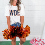 Tina White Jeweled WDE Top Mary Square