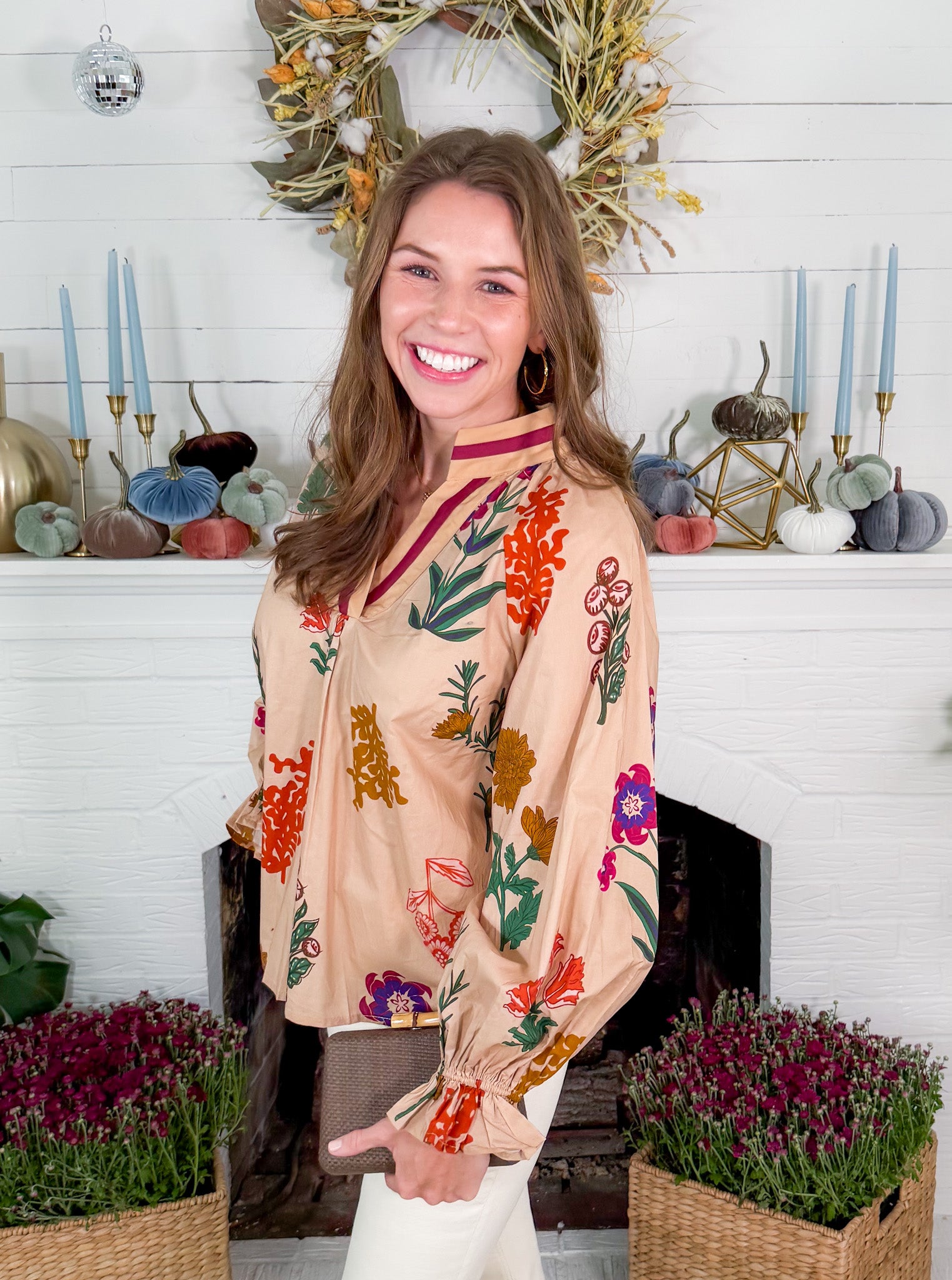 Tomlin Earthy Fall Mix Top