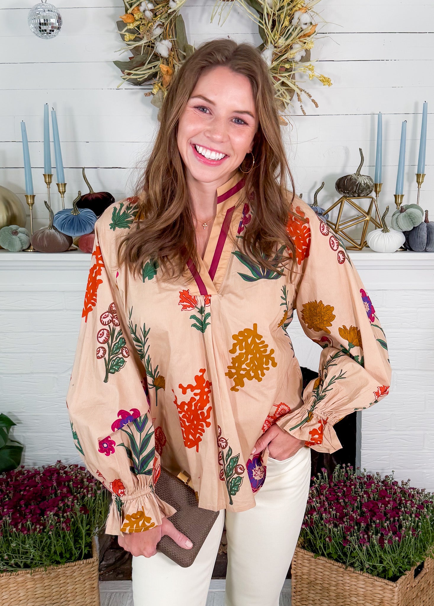 Tomlin Earthy Fall Mix Top