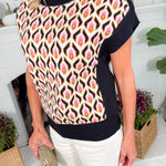 Tricia Diamond Sleeveless Sweater THML 