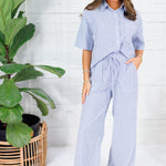 Truman Blue Stripe Top Allie Rose
