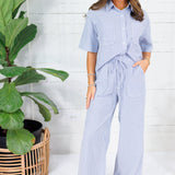 Truman Blue Stripe Top Allie Rose