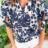 Tucker Navy Top THML