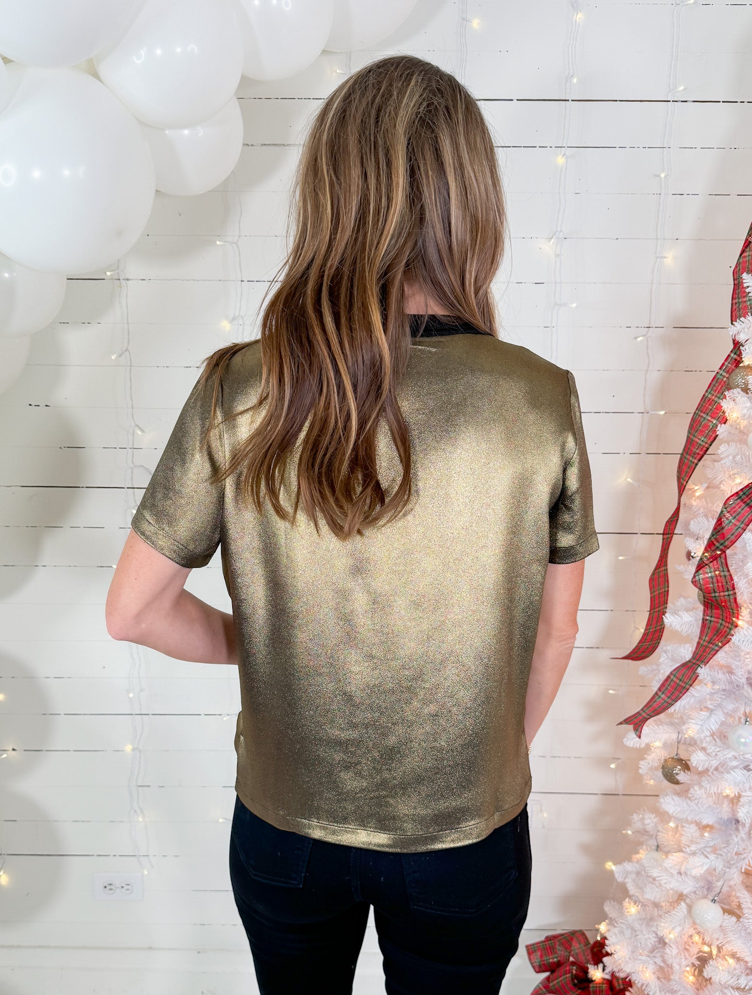 Twinkle Gold Top Elliott Lauren