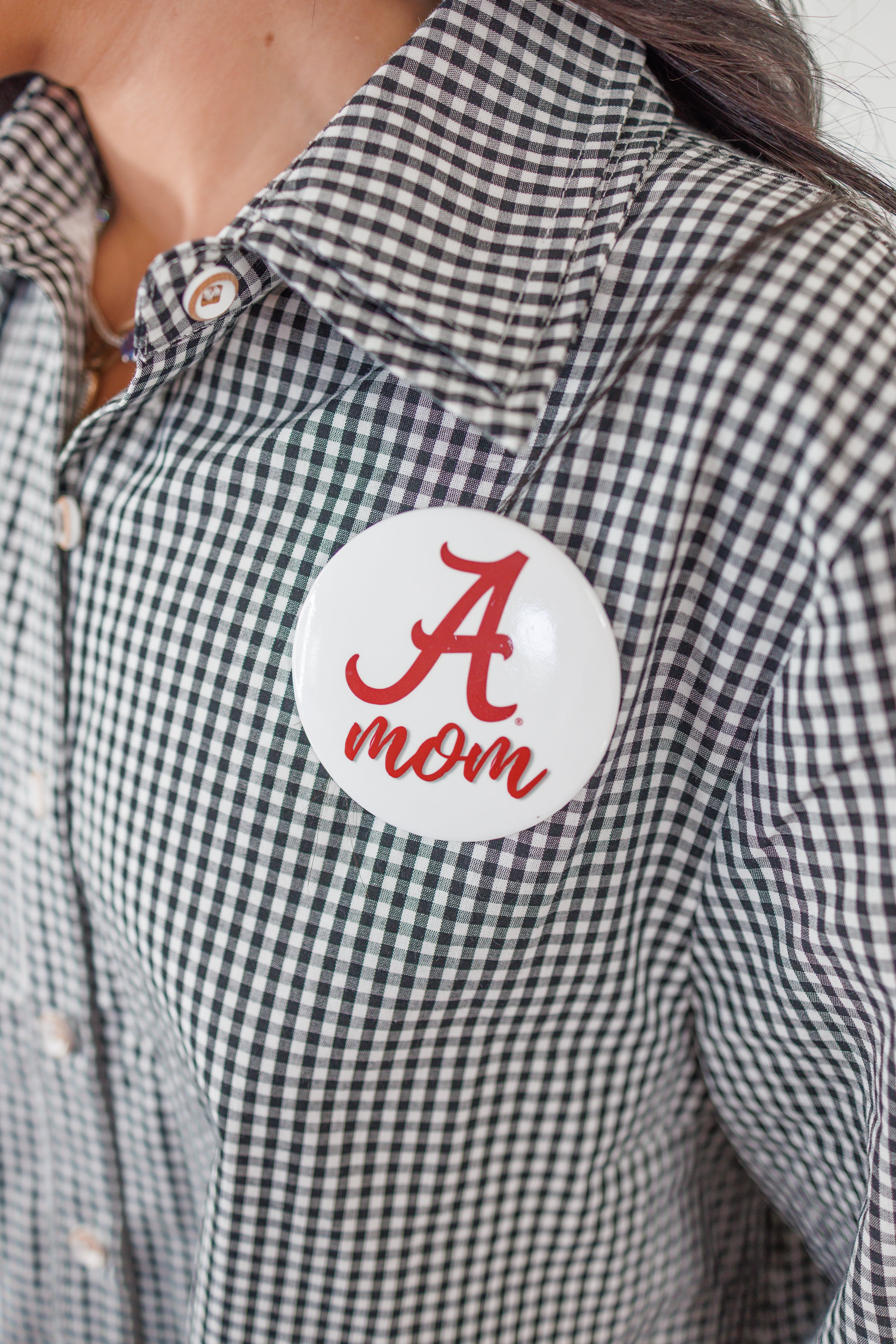 University of Alabama Mom Button
