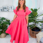 Valla Mae Pink Maxi Dress Molly Bracken