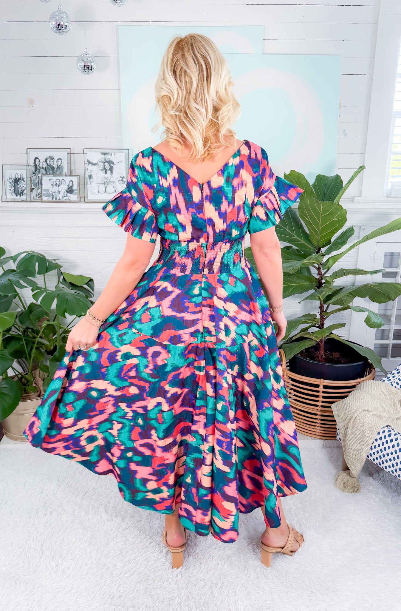 Valla Multi Color Maxi Dress Molly Bracken