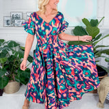 Valla Multi Color Maxi Dress Molly Bracken
