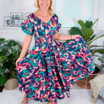 Valla Multi Color Maxi Dress Molly Bracken
