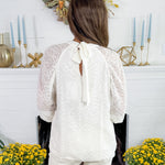 Veronica Marshmallow Top Mary Square