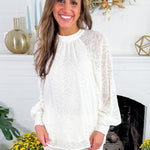 Veronica Marshmallow Top Mary Square