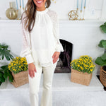 Veronica Marshmallow Top Mary Square
