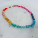 Vibrant Beaded Necklace - 1