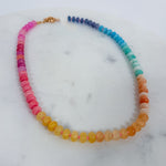 Vibrant Beaded Necklace - 12