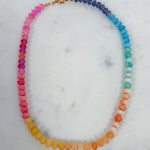 Vibrant Beaded Necklace - 12