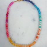 Vibrant Beaded Necklace - 12