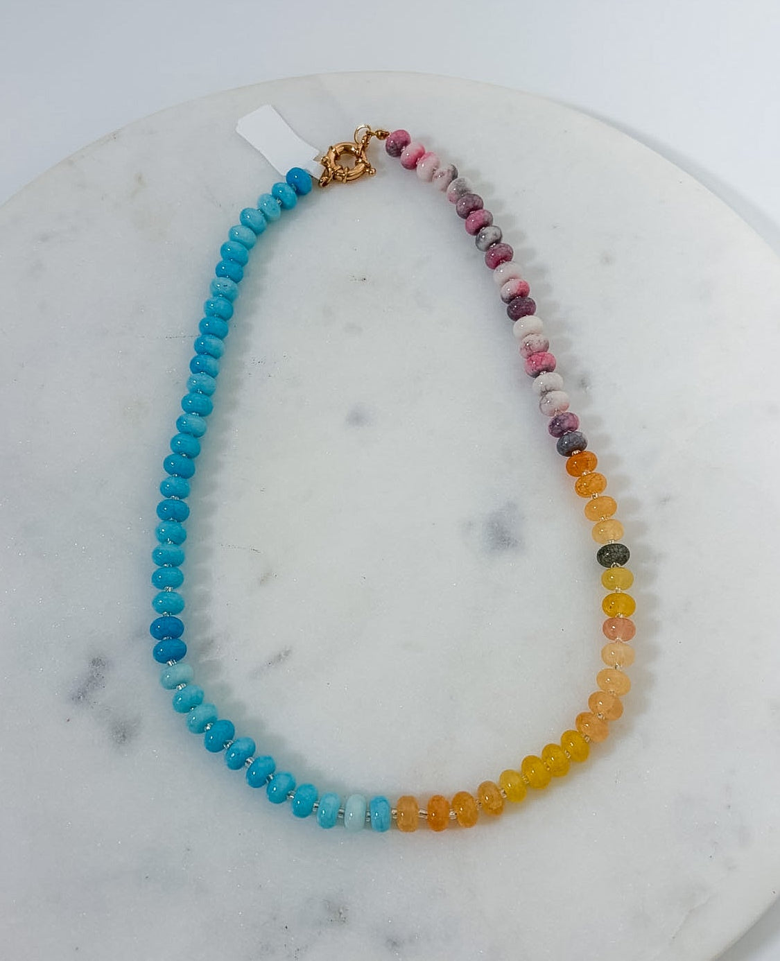 Vibrant Beaded Necklace - 3