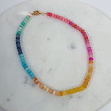 Vibrant Beaded Necklace - 8
