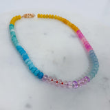 Vibrant Beaded Necklace - 9