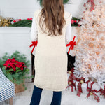 Vickers Cream Textured Sweater Vest Allie Rose 
