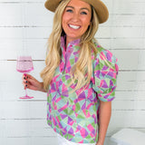 Ward Purple Mosaic Top Jodifl 