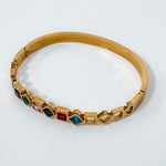 Waterproof Non Tarnish Gold Plate Zircon Bracelet