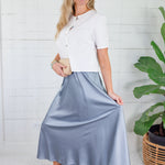 Watkins White + Plaid Button Top Compania Fantastica