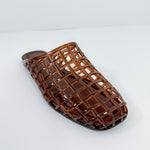 Wayne Tortoise Lucite Slide Sandal