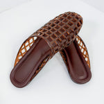 Wayne Tortoise Lucite Slide Sandal