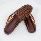 Wayne Tortoise Lucite Slide Sandal