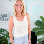Wesley Anne Ivory Tank Sweater Molly Bracken