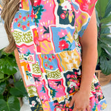 Whitley Seedlings Mini Dress Crosby by Mollie Burch