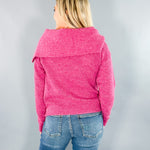 Wiley Pink Quarter Zip Sweater Molly Bracken