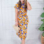 Wilson Day Glo Lillies Maxi Dress Compania Fantastica