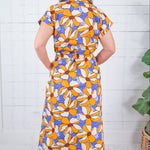 Wilson Day Glo Lillies Maxi Dress Compania Fantastica