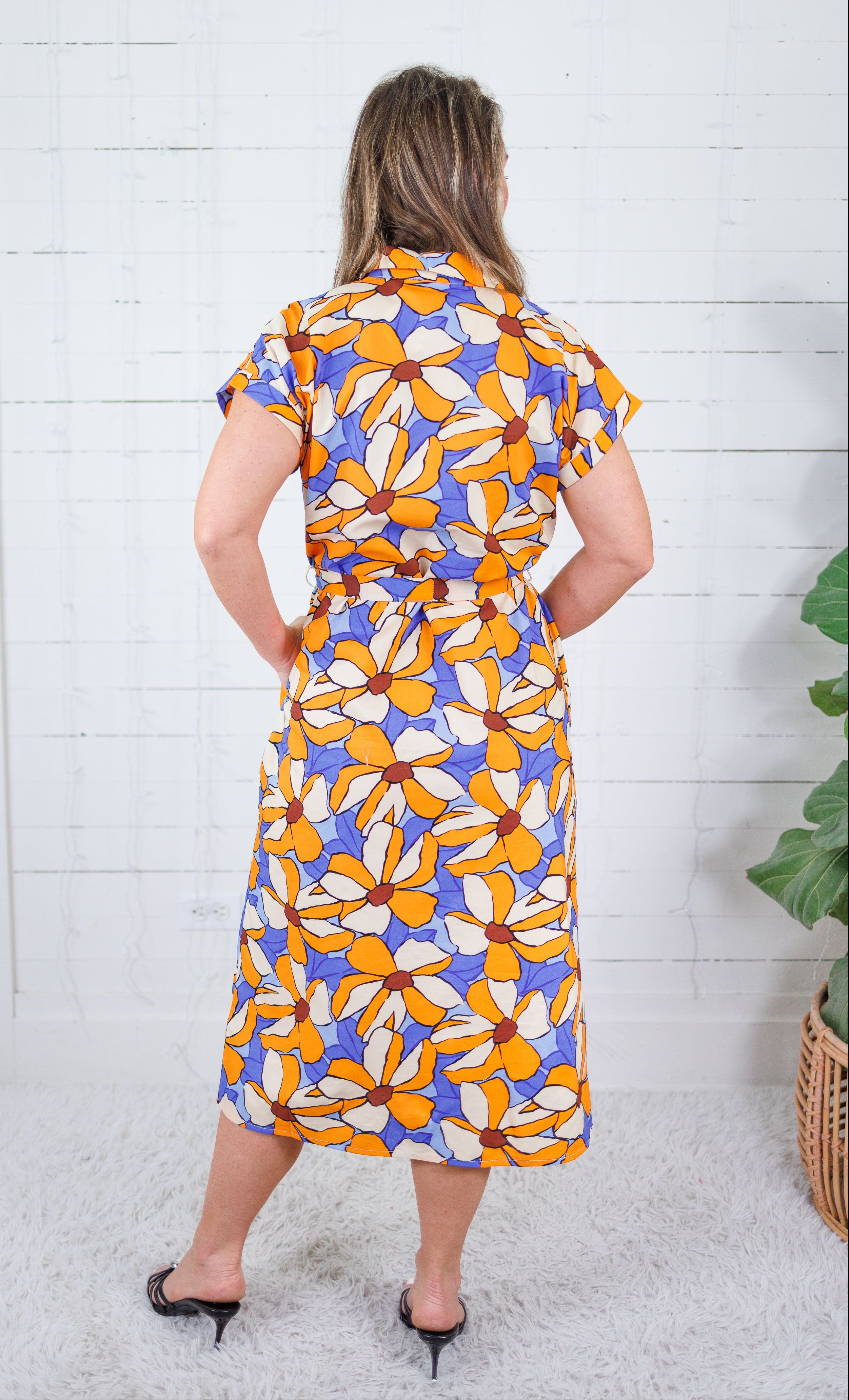 Wilson Day Glo Lillies Maxi Dress Compania Fantastica