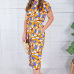 Wilson Day Glo Lillies Maxi Dress Compania Fantastica