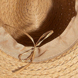 Boho Flat Brim Straw Hat