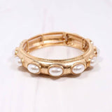 Harriette Gold + Pearl Bracelet