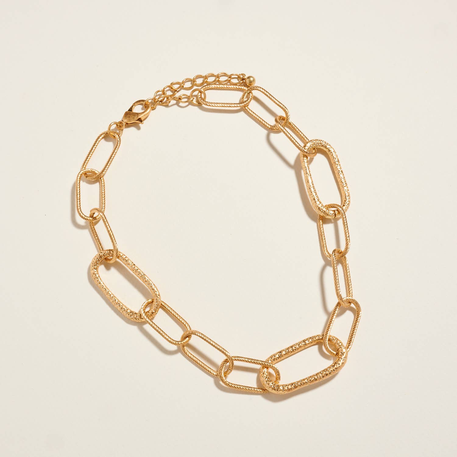 Oval Chunky Chain Necklace