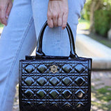 Ricky Black Patent Mini Bag